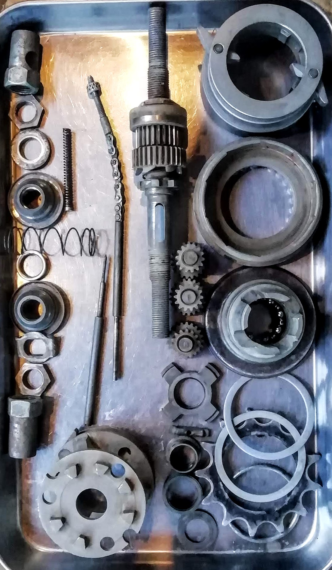 リアハブの整備